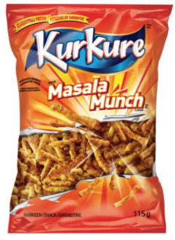 Kurkure Masala Munch (Índia) tem um toque de masala indiano e oferece novas experiências em textura, pela crocância e sabor picante. Kurkure Masala Munch (Índia) tem um toque de masala indiano e oferece novas experiências em textura, pela crocância e sabor picante.