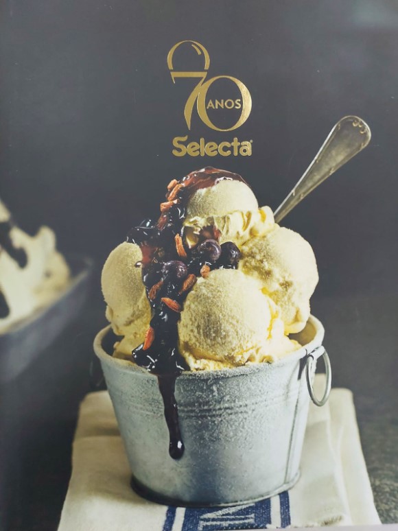 livro selecta sorvetes 70 anos