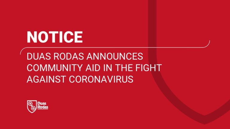 Duas Rodas anuncia ayuda a la comunidad em el combate al Coronavirus