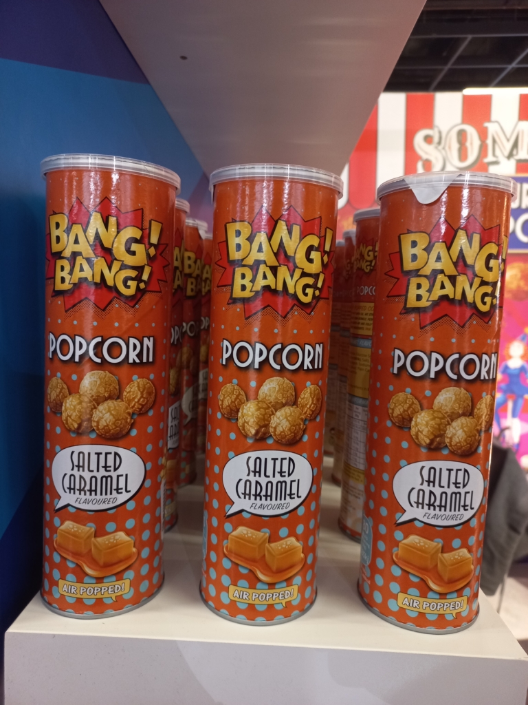 pipoca sabor caramelo salgado