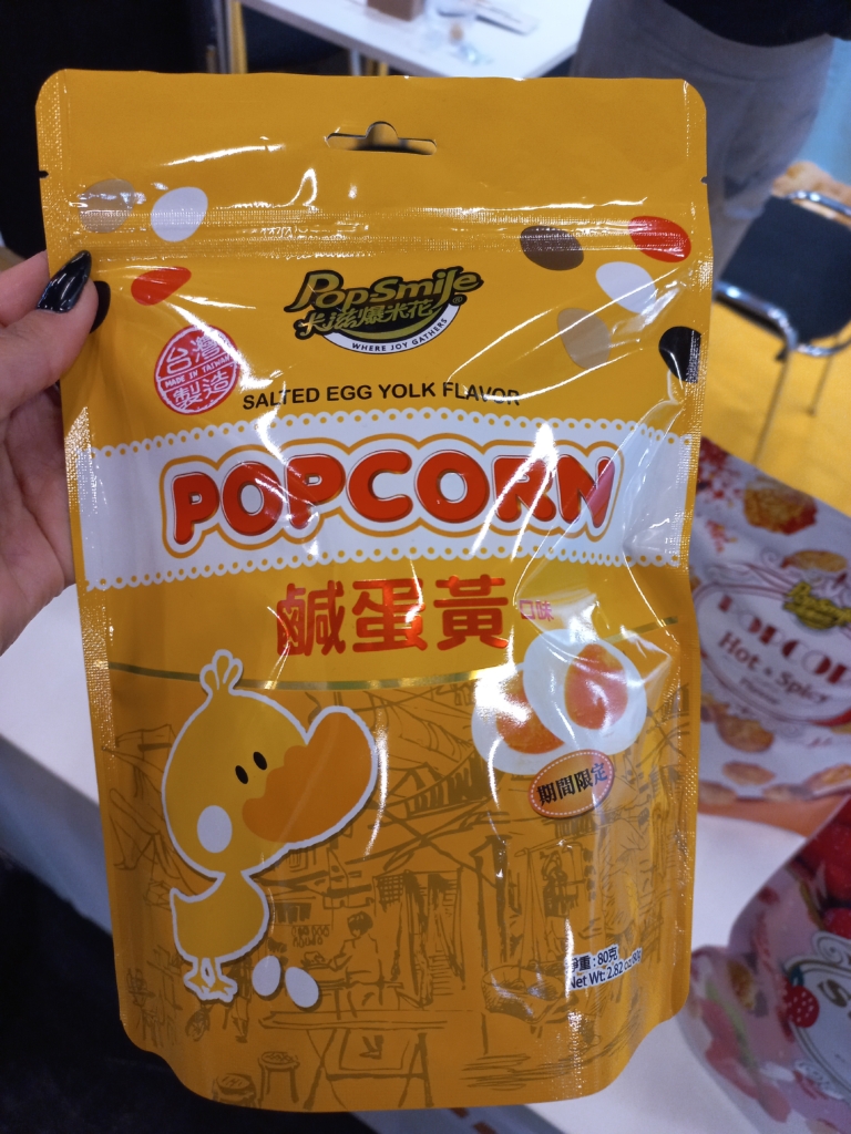 pipoca com sabor ovo frito