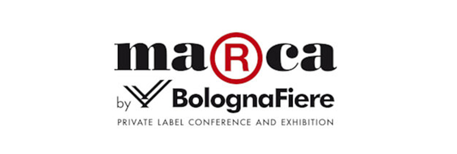 Logo da feira Marca by BolognaFiere