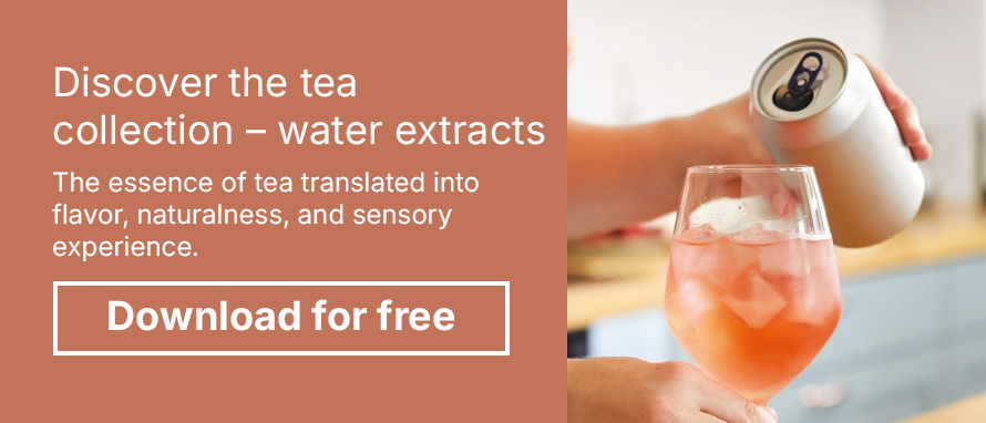 Tea aqueous extracts collection banner