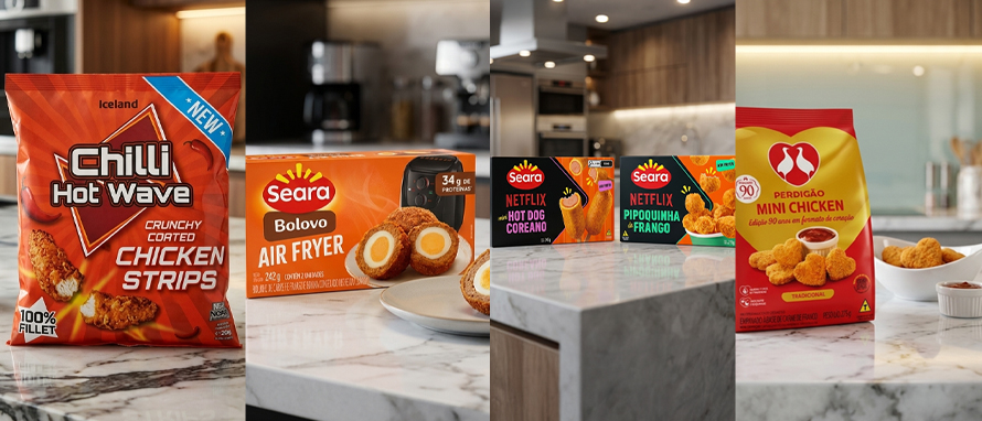 Productos empanizados de diversas marcas