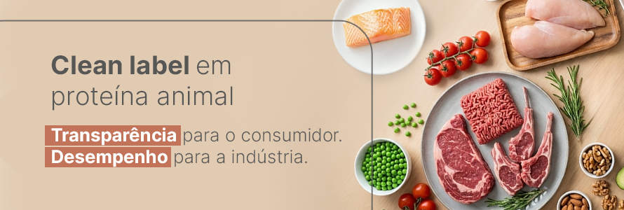 Banner clean label proteína animal