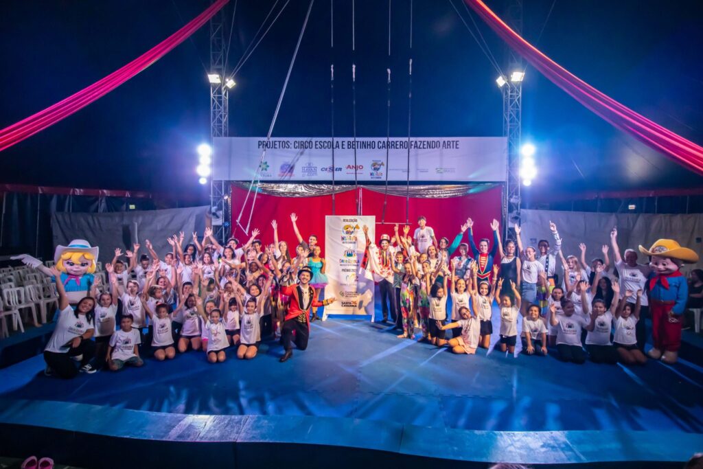 Projeto social realizado no Instituto Beto Carrerro