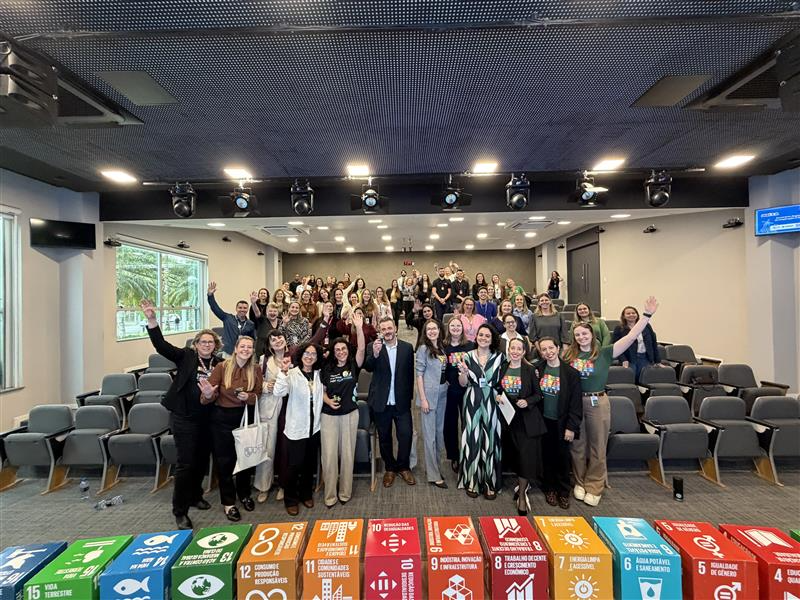 DR Aromas & Ingredients hosted the Regional ESG Seminar, organized by the Joinville SDG Committee, and presented the sustainability practices implemented by the company.